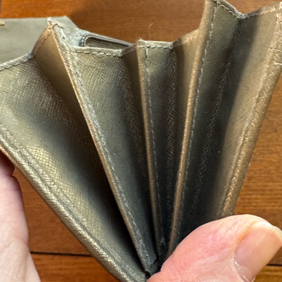 FURLA Long Flap-Style Continental Gold Tone Saffiano Leather Wallet - Picture 16 of 16